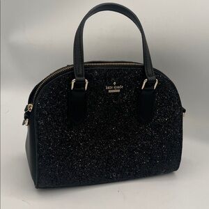 Kate Spade Black Sparkle Satchel